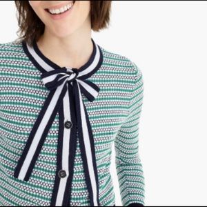 J. Crew Sweater, Green & Navy, size XL